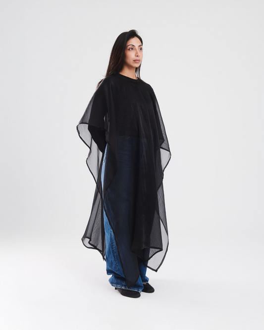 The cape in black