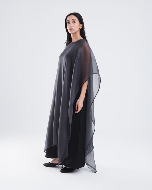 The cape in grey