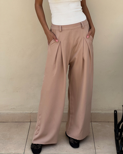 Main pants in beige