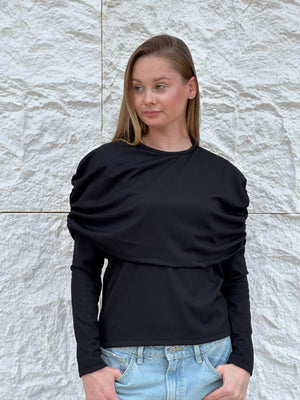 Yours top in black