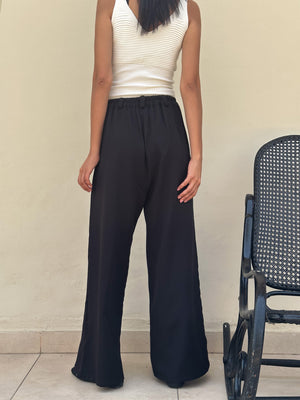 Main pants in black